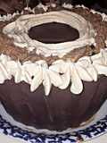 Giant Reeses Cup Cake