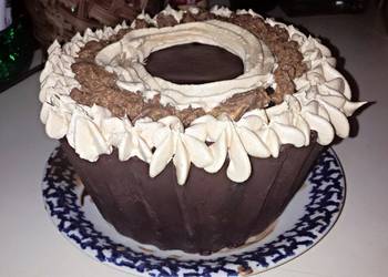 Ultimate Making Recipe Giant Reeses Cup Cake Home Style