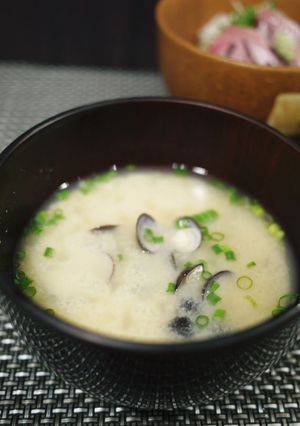 A picture of Shijimi Clam Miso Soup.