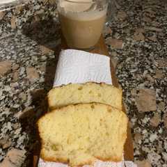 Una foto de Budín de Limón