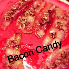 A picture of Bacon Candy.