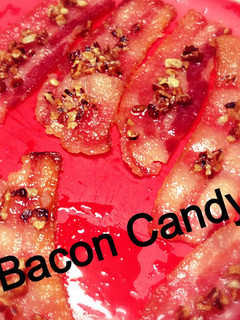 A picture of Bacon Candy.