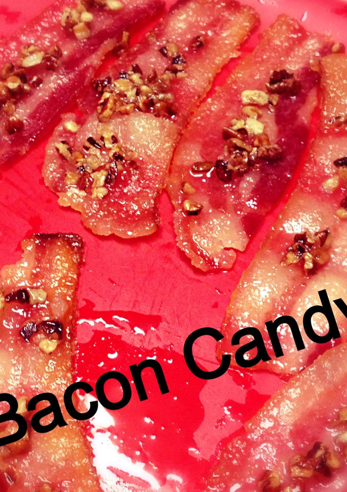 A picture of Bacon Candy.