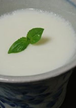 A picture of My Secret Recipe for Milk Pudding.