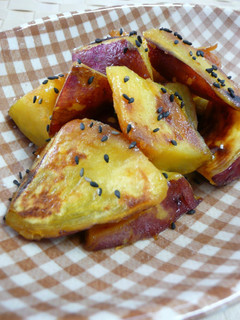 A picture of Low-Calorie Non-Fried Sweet Potatoes Lemon Flavored.