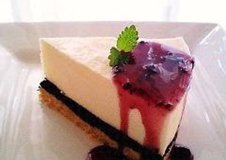 Recipe of Homemade Mild No-bake Cheesecake