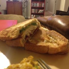 A picture of Chicken Bacon Ranch Paninis.