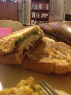 A picture of Chicken Bacon Ranch Paninis.