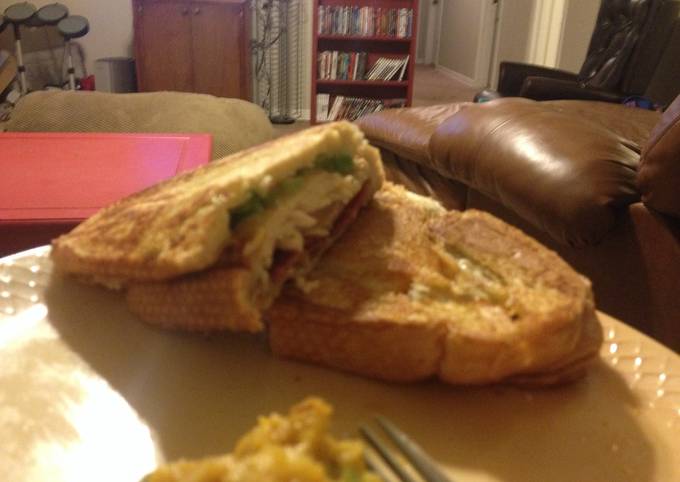 Recipe of Quick Chicken Bacon Ranch Paninis