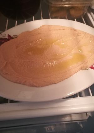صورة لوصفة حمص بطحينه