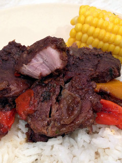 A picture of Jerk Pork.