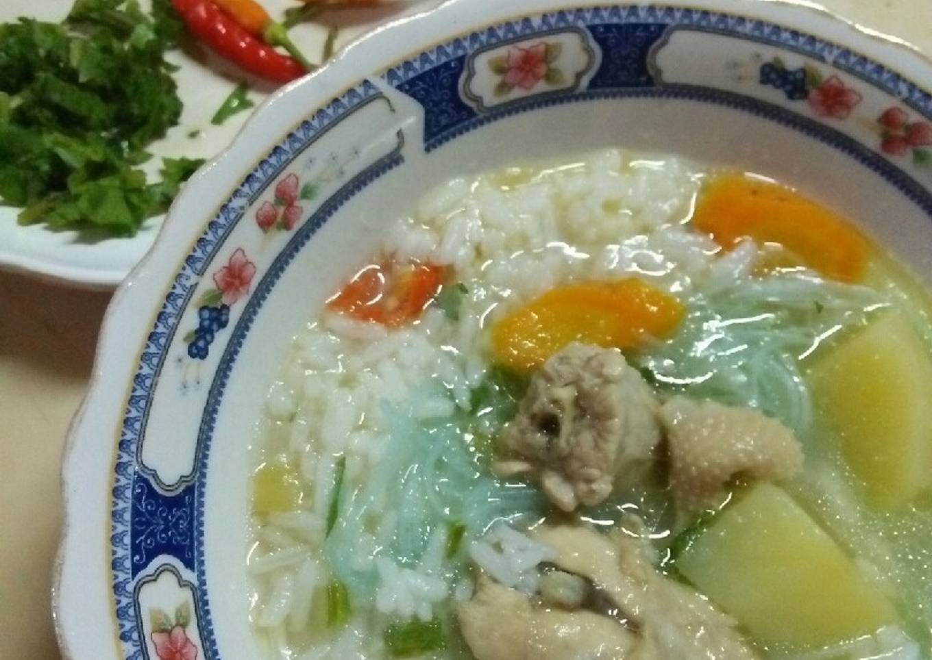 Sop ayam sederhana