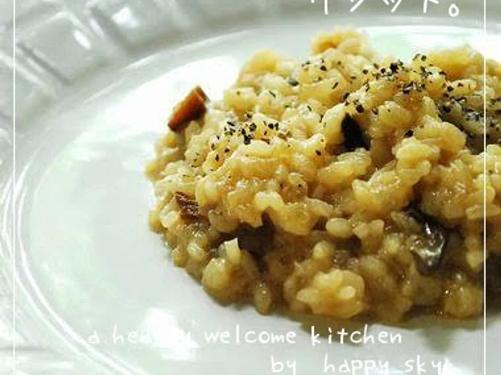 Recipe Restaurant Flavor Porcini Risotto the So Delicious You can take Joss in your mouth