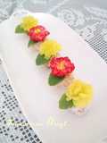 Radish Dandelion Sushi Balls For Doll Festival or Mother's Day