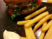 A picture of halloumi sandwich
