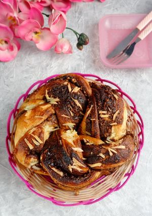 Foto resep 💕Babka Hazelnut Chocco