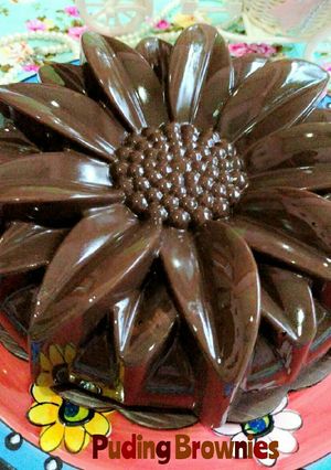 Foto resep Puding brownies