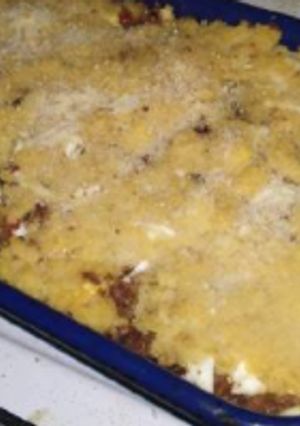 Una foto de Pastel de Polenta