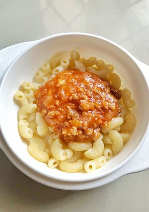 Foto resep Macaroni Bolognese (MPASI 12 bulan)