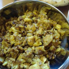 A picture of Indian Sautéed Cauliflower (Aloo Gobi).