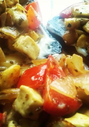 A picture of Cottage Cheese (Paneer) Pepper Toast.