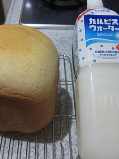 A picture of Bread Made With Calpis.