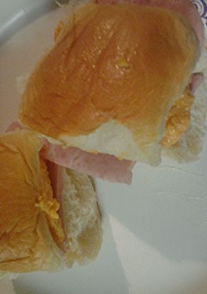 A picture of Spam sliders.