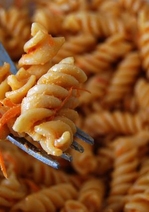 A picture of Asian Pasta Salad.