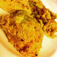 A picture of Italian Dressing Breaded Chicken.