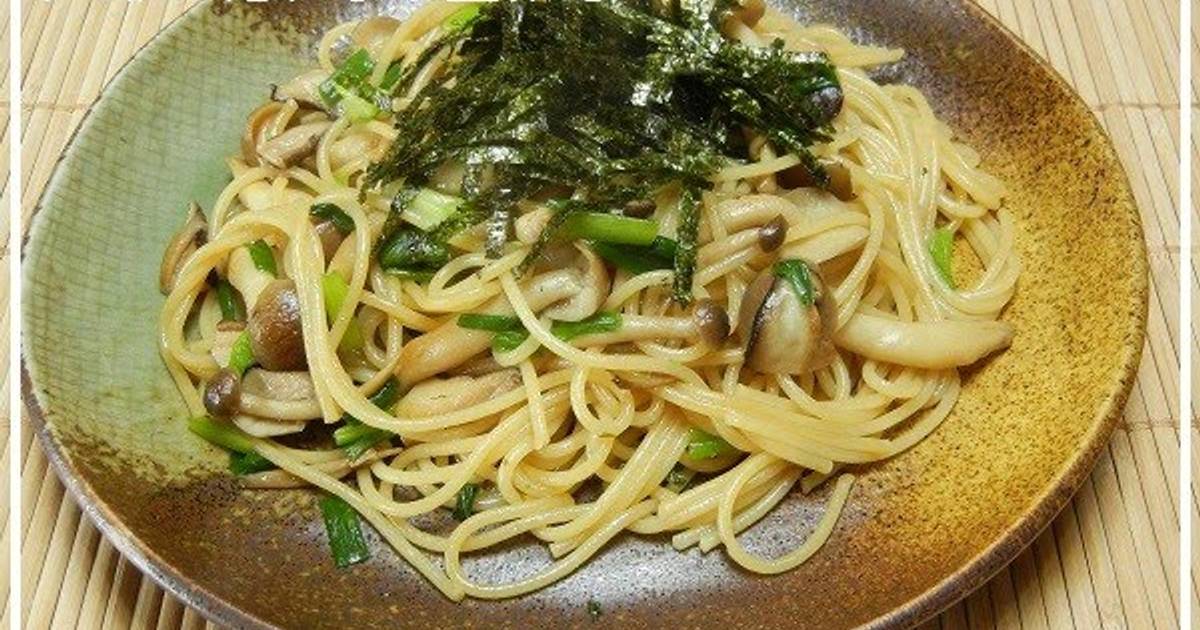 JapaneseStyle Mushroom Spaghetti Recipe by cookpad.japan Cookpad