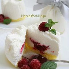 A picture of Raspberries Crémet d'Anjou Style.