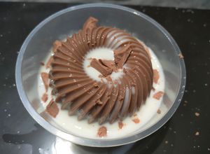 Foto resep Puding coklat mini siram toping cadburry