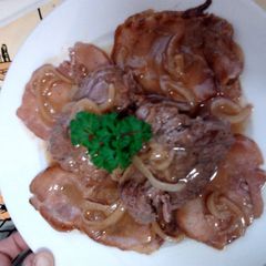 A picture of Ladybirds Braised Beef in Beer ..
