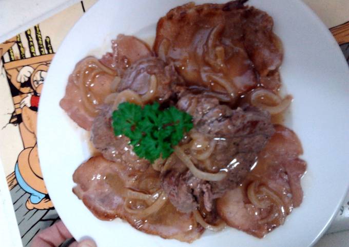 Recipe of Ultimate Ladybirds Braised Beef in Beer .