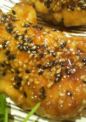 A picture of Chicken Breast Teriyaki With Sesame Seeds.