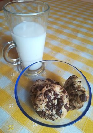 Cukormentes amerikai csokis keksz recept fotója