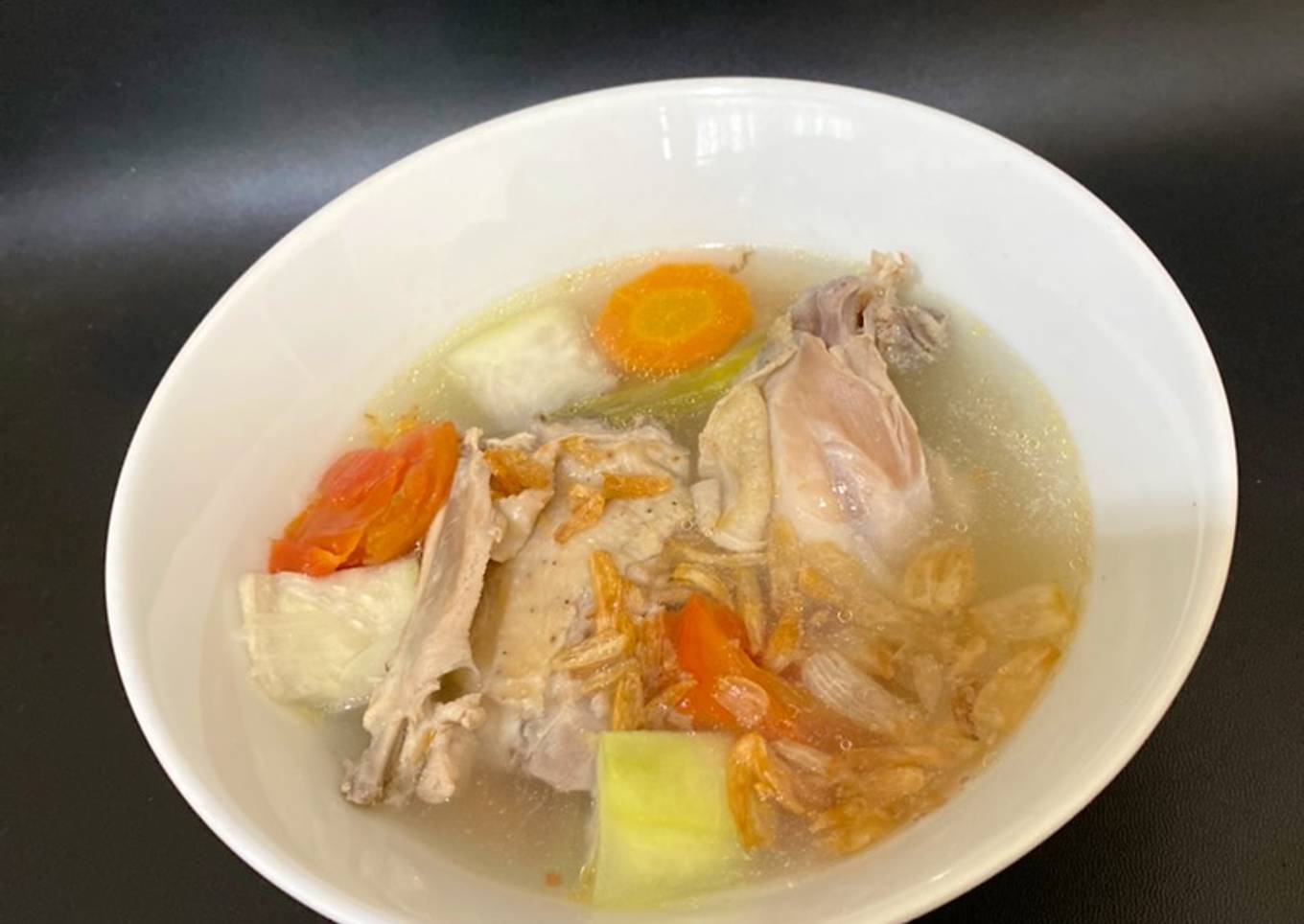 Sup ayam labu air