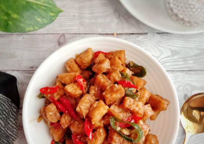 Resep Tempe Orek Basah Resep Tempe Orek Basah