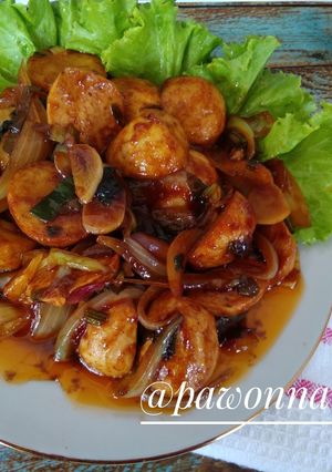 Foto resep Bakso saus mentega