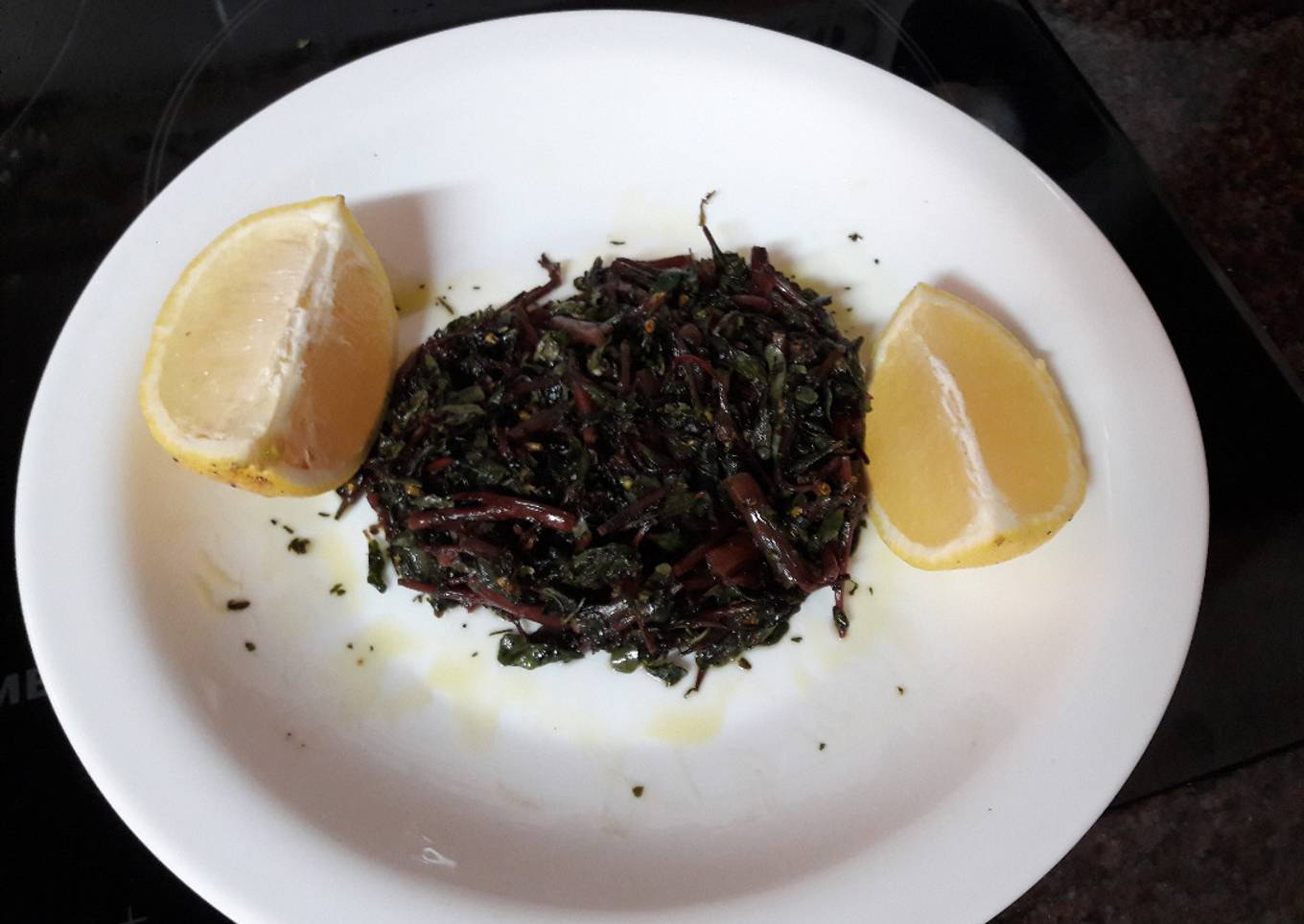 🇸🇾 Aperitivo vegano de verdolagas al estilo sirio