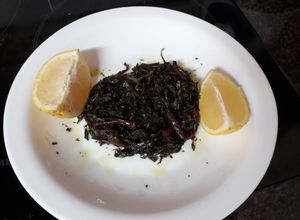Foto principal de 🇸🇾 Aperitivo vegano de verdolagas al estilo sirio