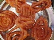 A picture of red jalebi