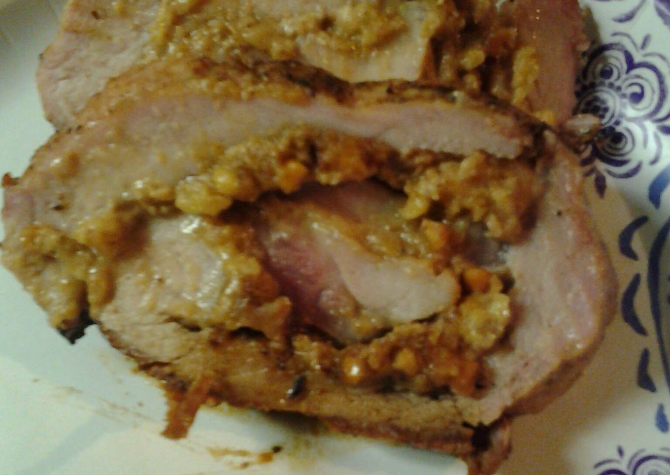 Banana peanut butter, pork