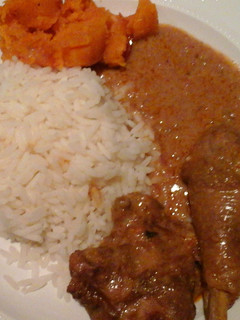 A picture of Chicken curry.