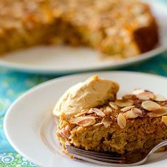 A picture of Almond & Rhubarb Cake (Gluten-Free).