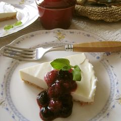 A picture of No-Bake (Rare) Cheesecake.