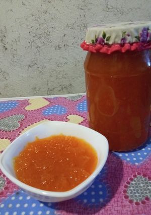 عکسی از دستور مربای هویج🥕