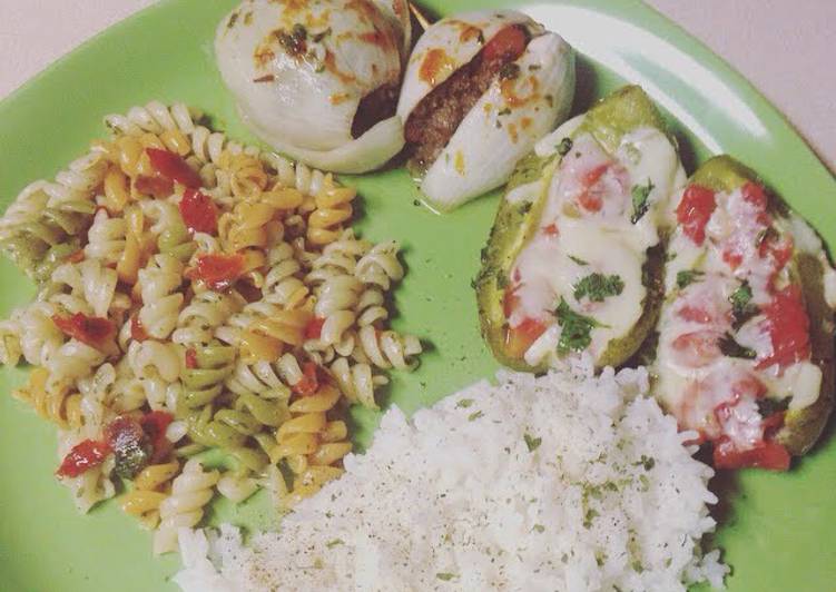 Stuffed Onion Bombs Stuffed Onion Bombs