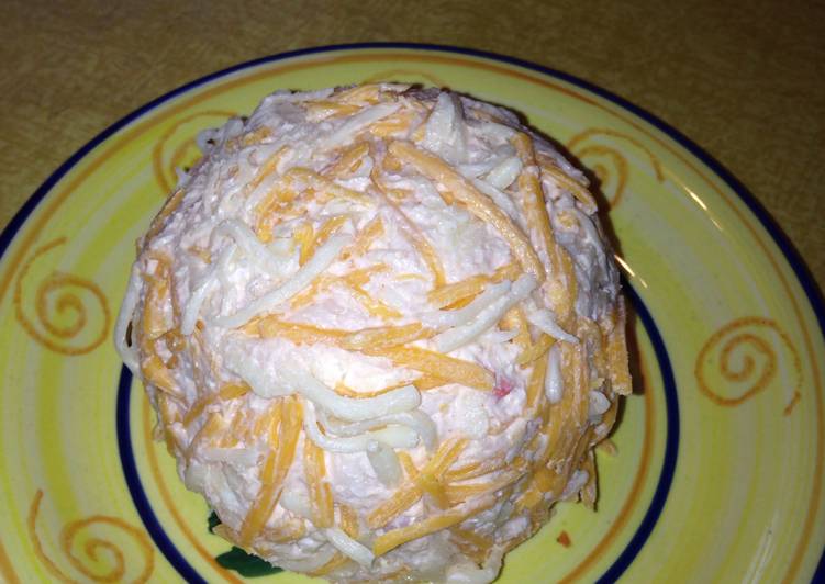 Easiest Way to Prepare Ultimate Crab Cheeseball