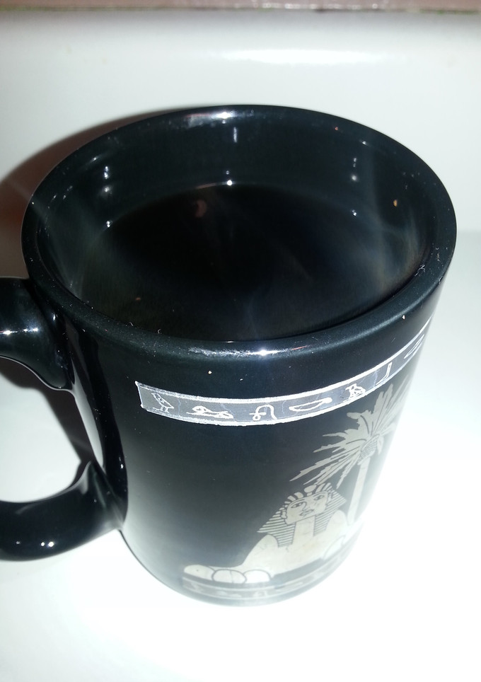 A picture of Instant cocoa coffee.